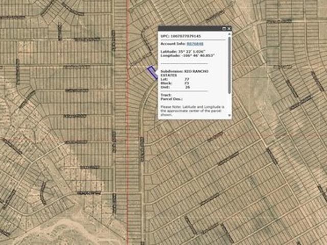 Land for sale in Rio Rancho, New Mexico