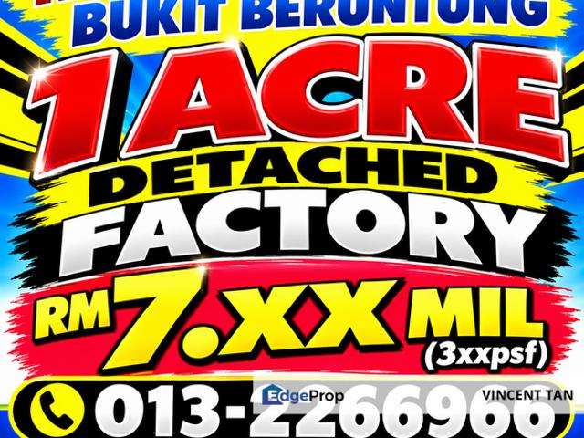 Warehouse for sale in Rawang, Majlis Perbandaran Selayang