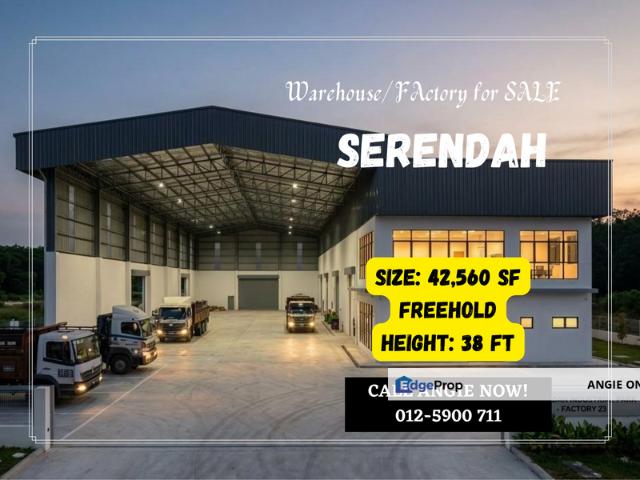 Warehouse for sale in Selayang, Selangor