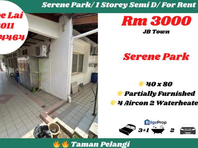 House for rent in Johore Bahru, Johor