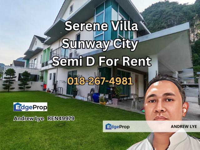 House for rent in Perak, Tanjong Ipoh