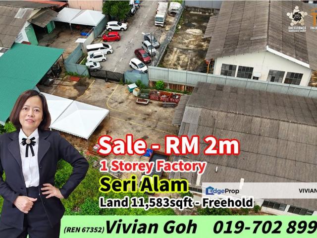 Warehouse for sale in Masai, Johor