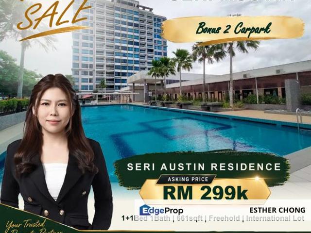 Condominium for sale in Seri Austin, Johor Bahru
