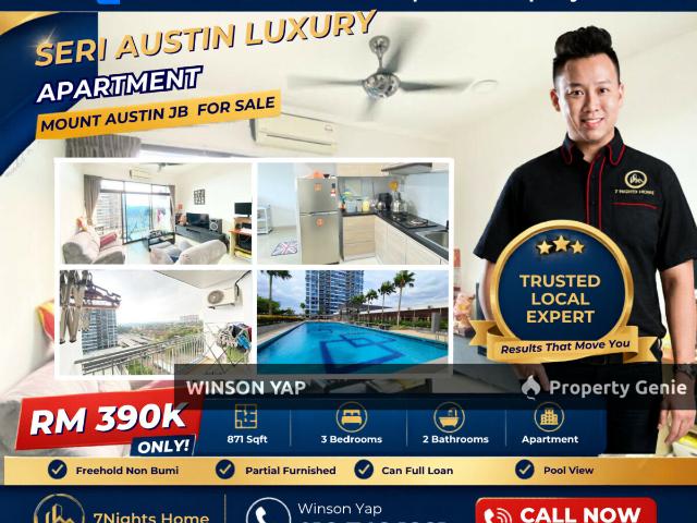 Apartment for sale in Johor