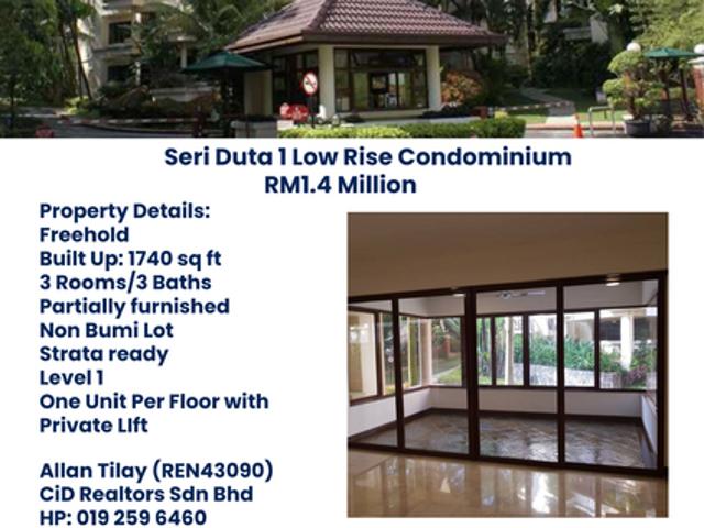 Condominium for sale in Country Heights Damansara, Kuala Lumpur