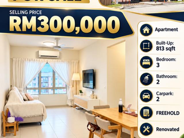 Condominium for sale in Seksyen U13, Shah Alam