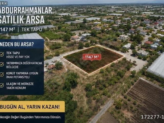 Abdurrahmanlar, Serik içerisinde satılık Arsa