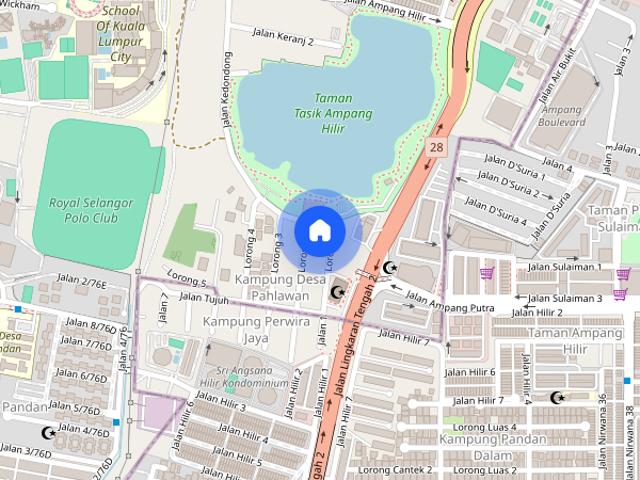 Apartment for rent in Country Heights Damansara, Kuala Lumpur