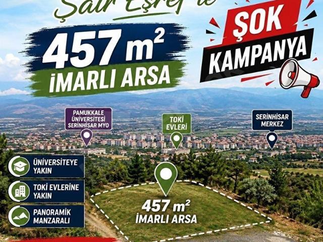 Serinhisar, Denizli içerisinde satılık Arsa