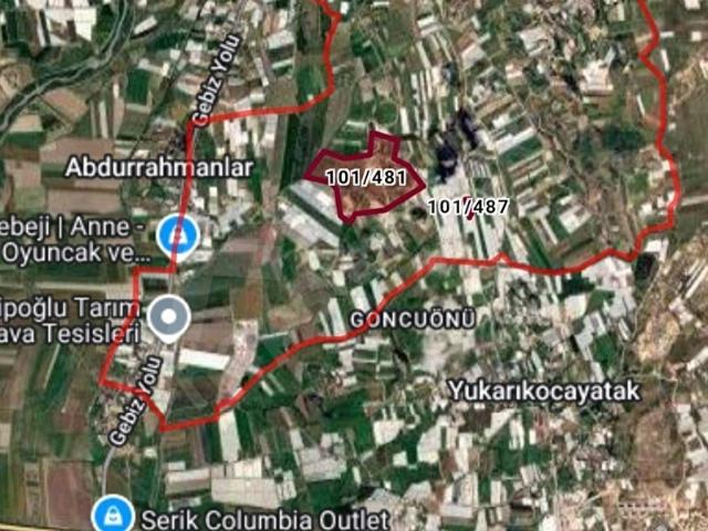 Serik, Antalya içerisinde satılık Arsa