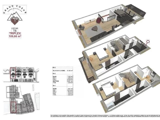 Appartement vente à Briançon, Saint-chaffrey