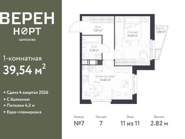 Недвижимость продажа в Сертолово-1, Сертолово