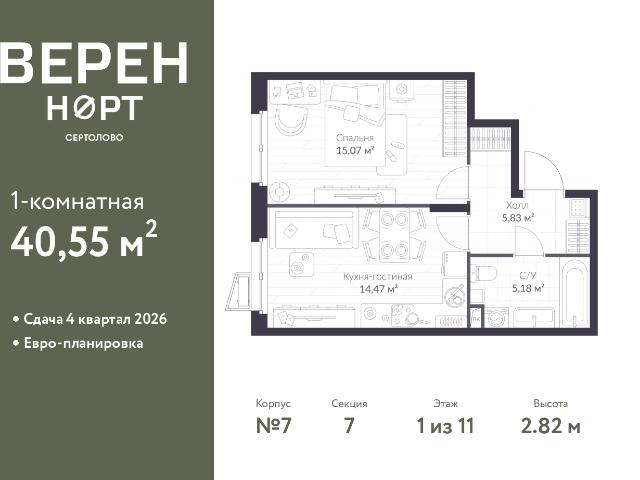 Недвижимость продажа в Сертолово-1, Сертолово