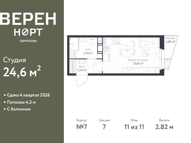 Недвижимость продажа в Сертолово-1, Сертолово