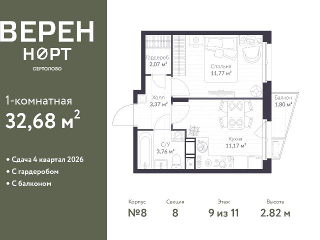 Недвижимость продажа в Сертолово-1, Сертолово