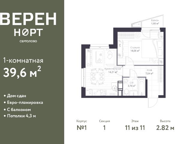 Недвижимость продажа в Сертолово-1, Сертолово