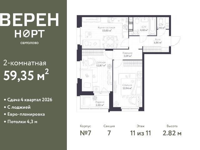 Недвижимость продажа в Сертолово-1, Сертолово