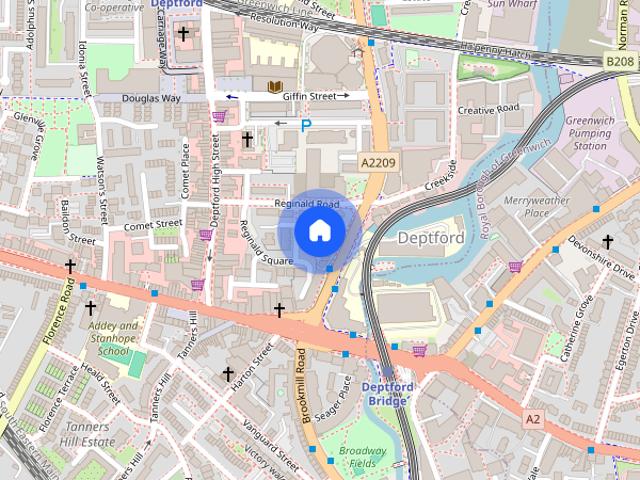 Apartment for rent in London Borough of Lewisham, Deptford