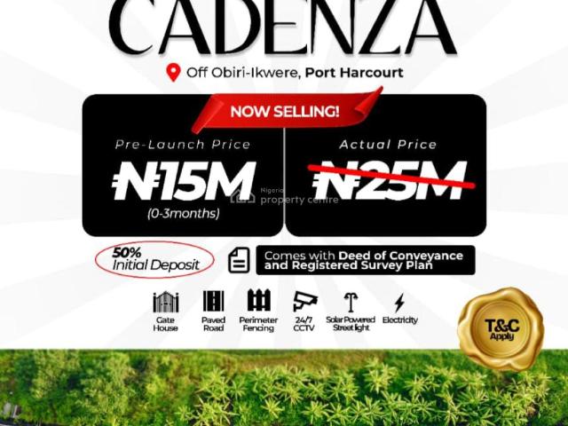 Land for sale in Etche, Rivers