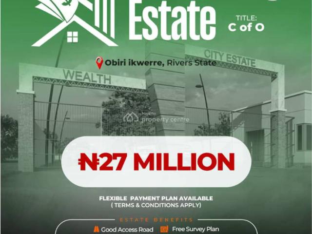 Land for sale in Etche, Rivers