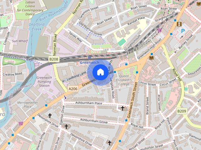 Apartment for rent in Greenwich Town Centre, Greater London