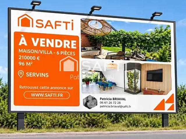 Maison vente à Servins, Pas-de-Calais