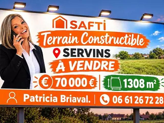 Terrain vente à Servins, Pas-de-Calais