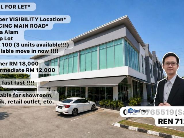 Shop for rent in Petaling, Alam Impian