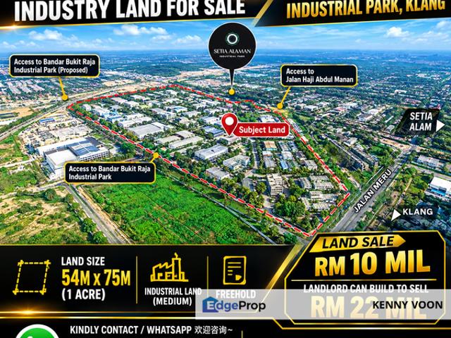 Warehouse for sale in Port Klang, Selangor
