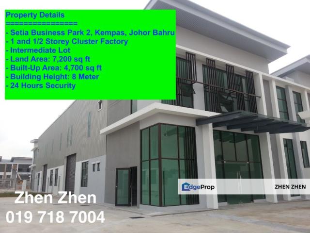 Warehouse for rent in Johore Bahru, Johor