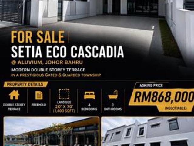 Terraced House for sale in Johore Bahru, Johor