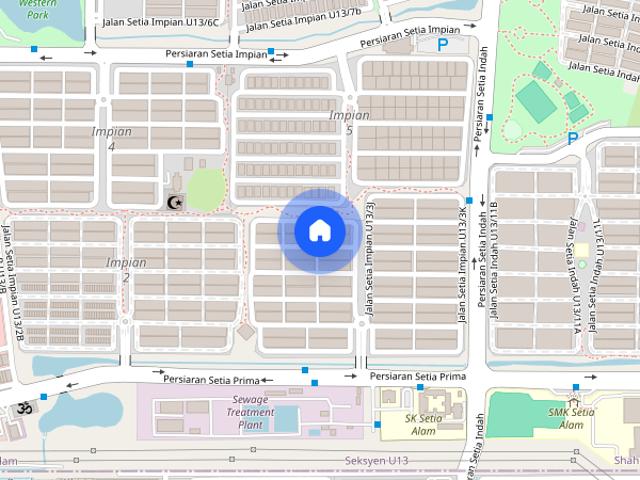 House for rent in Petaling, Alam Impian