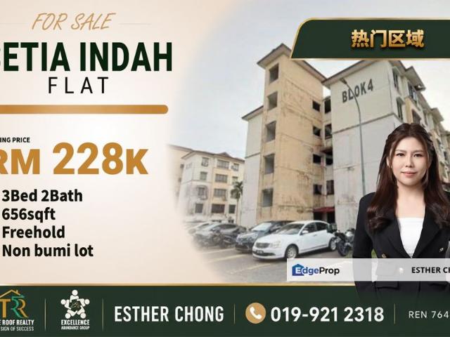 Flat for sale in Johore Bahru, Johor