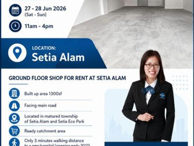 Shop for rent in Petaling, Alam Impian