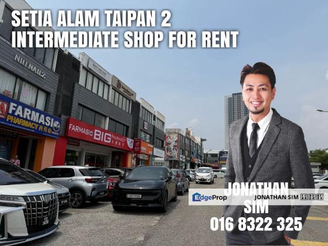 Shop for rent in Petaling, Alam Impian
