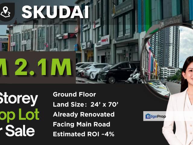 Shop for sale in Setia Tropika, Johor Bahru