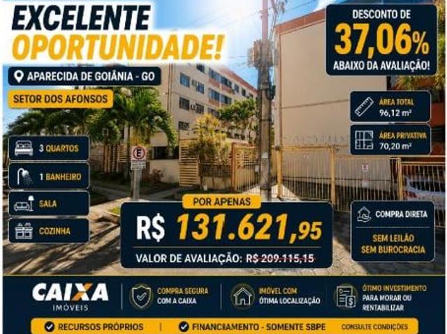 Apartamento venda em Região Geográfica Imediata de Goiânia, Aparecida de Goiânia