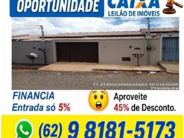 Casa venda em Região Geográfica Imediata de Piracanjuba, Piracanjuba