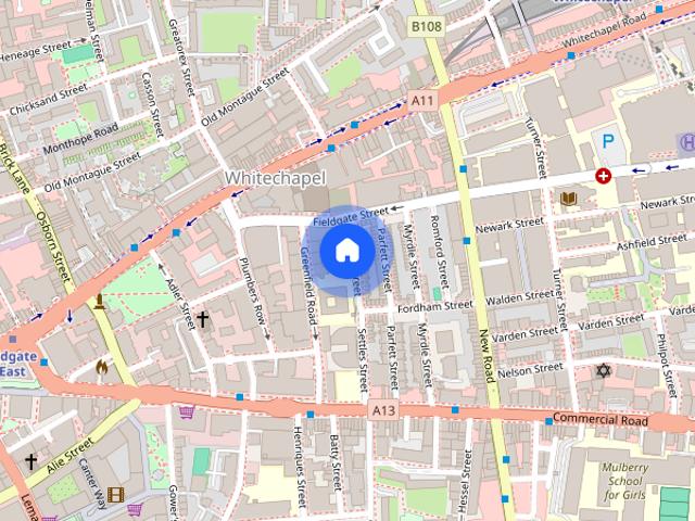 House for rent in St. George in the East, Whitechapel