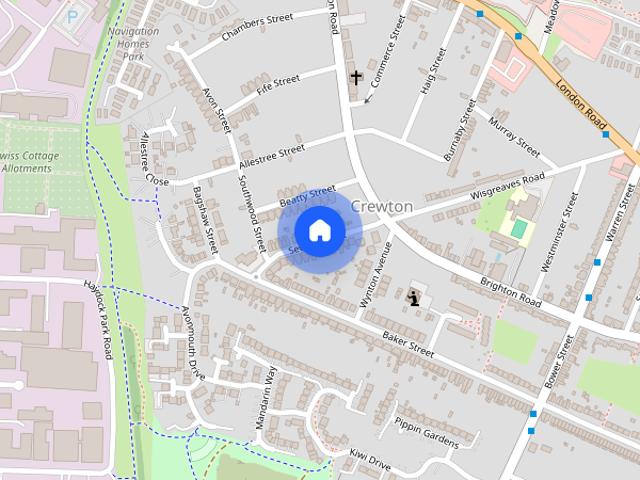 House for rent in Crewton, East Midlands