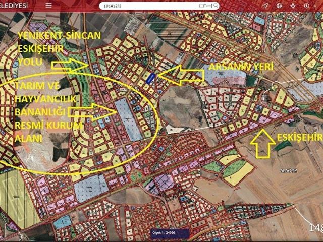 Sincan, Ankara içerisinde satılık Arsa