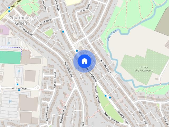 House for rent in Courthouse Green, West Midlands