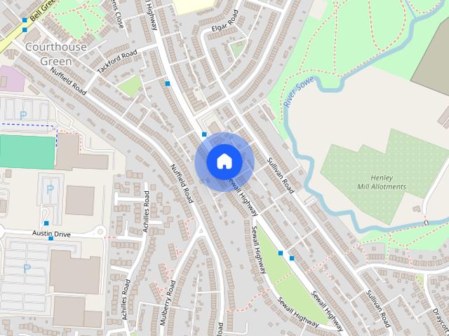 Apartment for rent in Courthouse Green, West Midlands