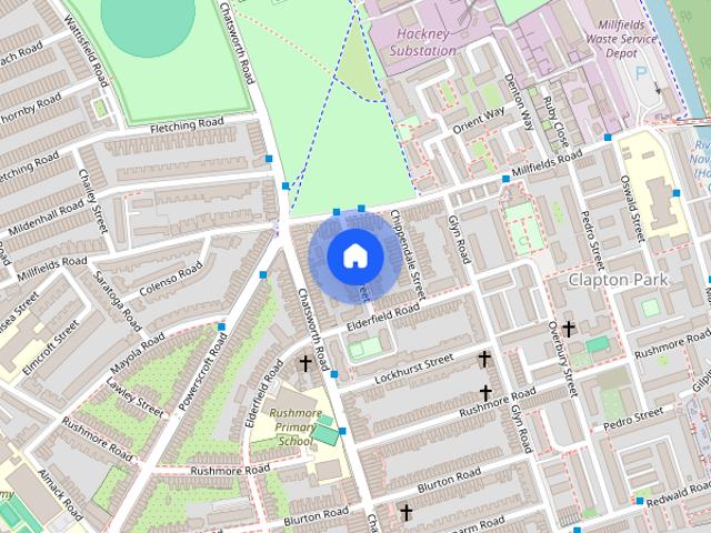 House for rent in Homerton, Greater London