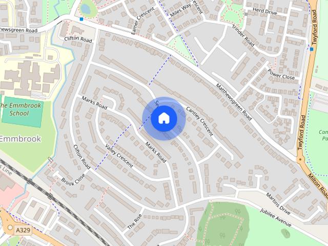 House for rent in Emmbrook, Wokingham