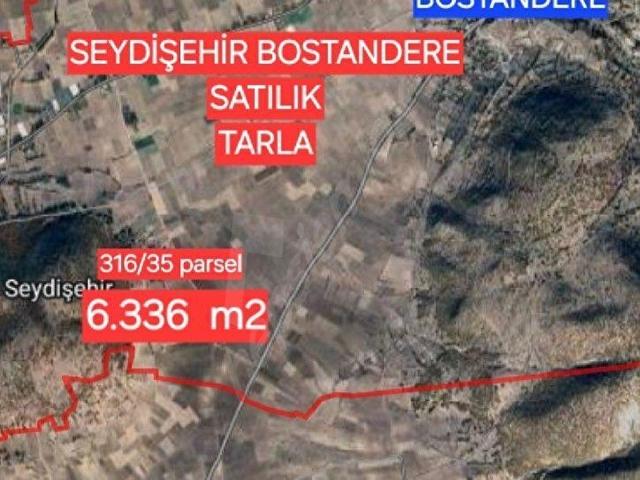 Bostandere, Seydişehir içerisinde satılık Arsa