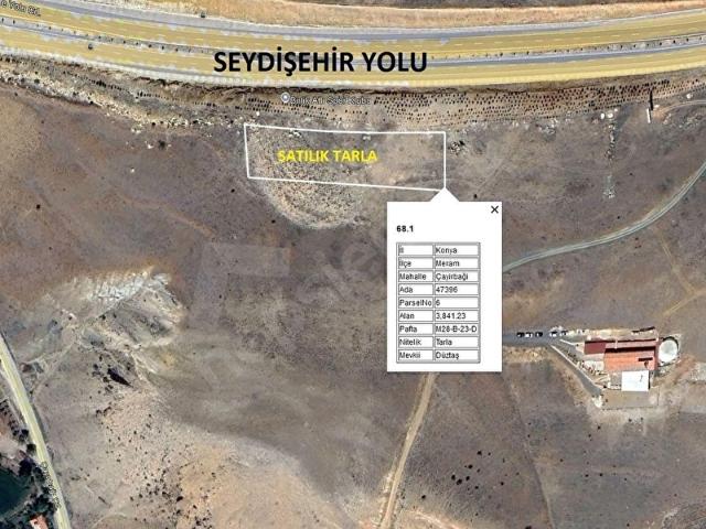 Meram, Konya içerisinde satılık Arsa