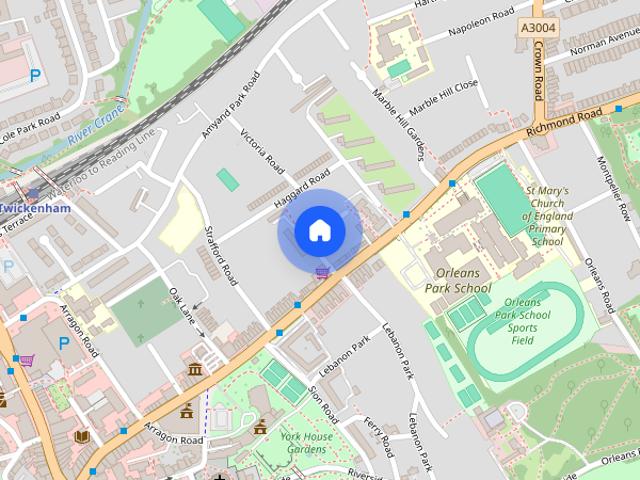 Apartment for rent in St Margarets, Greater London