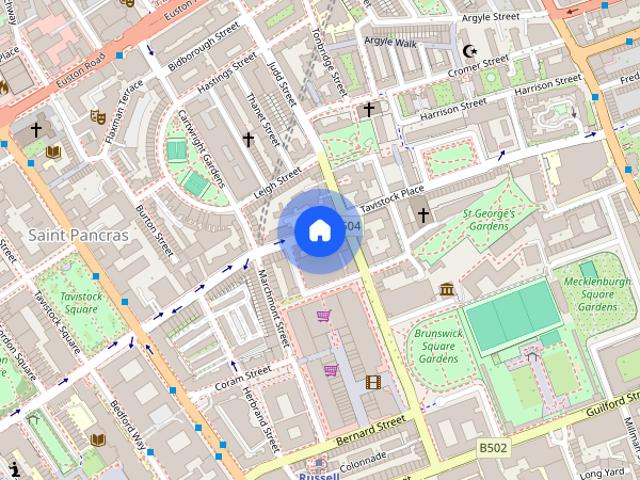 Apartment for rent in Bloomsbury, King's Cross