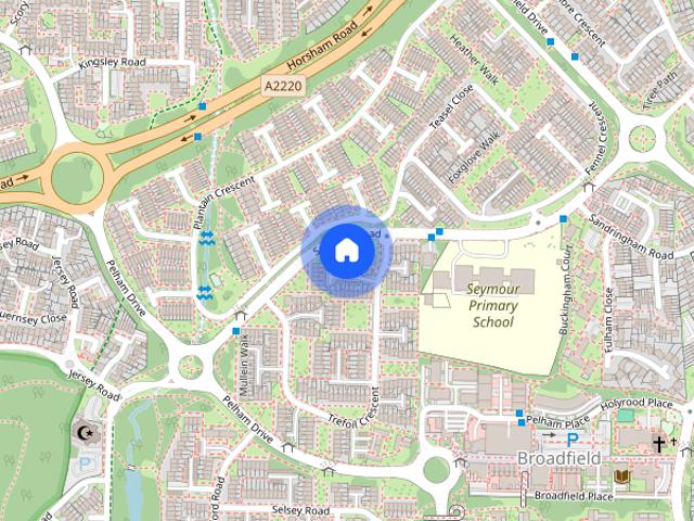 House for rent in Broadfield, Crawley